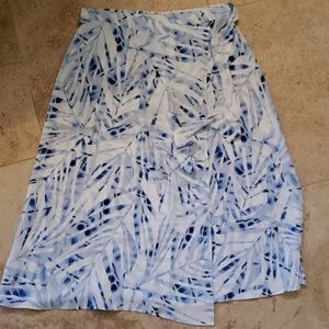 BCBG Wrap midi skirt